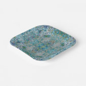 Einzigartiges, modernes Kunstdesign Pappteller (Gewinkelt)