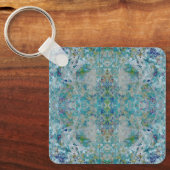 Einzigartiges, modernes Kunstdesign Schlüsselanhänger (Vorderseite)