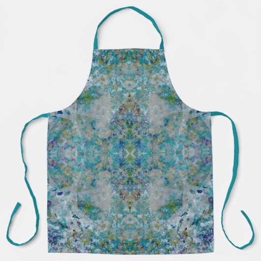 Einzigartiges, modernes Kunstdesign Schürze (Vorderseite)