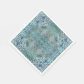 Einzigartiges, modernes Kunstdesign Serviette (Ecke)