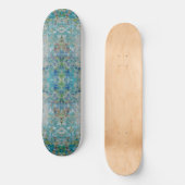 Einzigartiges, modernes Kunstdesign Skateboard (Vorderseite)