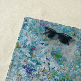 Einzigartiges, modernes Kunstdesign Strandtuch