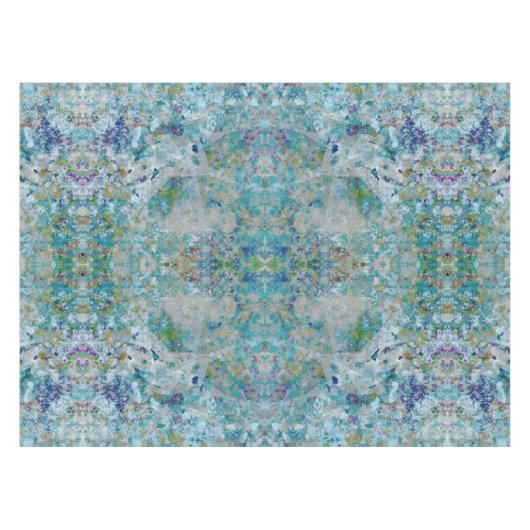 Einzigartiges, modernes Kunstdesign Tischdecke (Vorderseite (Horizontal))