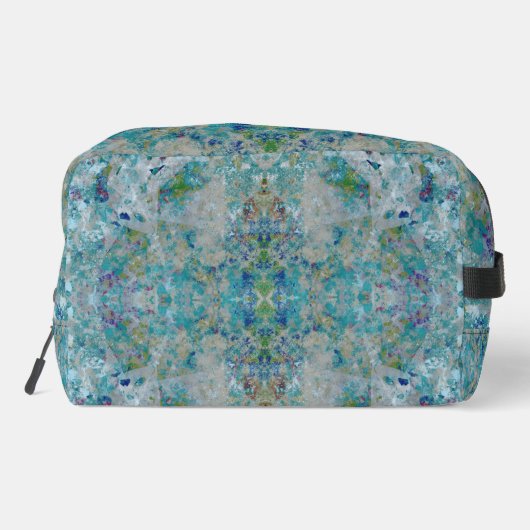 Einzigartiges, modernes Kunstdesign Waschbeutel (Rückseite)