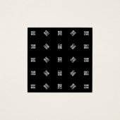 Einzigartiges modernes Logo-Muster-Vorlage | Schwa (Vorderseite)