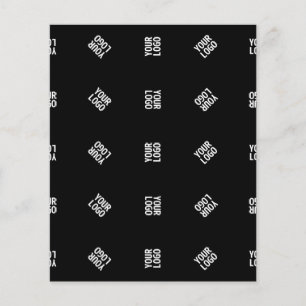 Einzigartiges modernes Logo-Muster-Vorlage Schwa Flyer