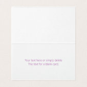 Einzigartiges Monogramm | Soft Lavendel Pink (Innenseite Aufgefaltet)