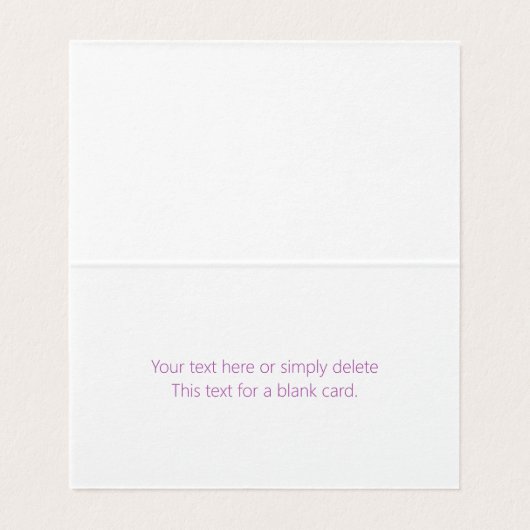 Einzigartiges Monogramm | Soft Lavendel Pink (Innenseite Aufgefaltet)