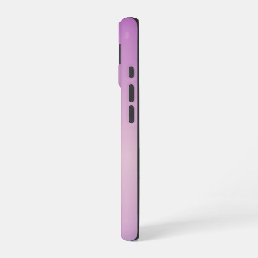 Einzigartiges Monogramm | Soft Lavendel Pink iPhone 16 Hülle (Linke Seite)
