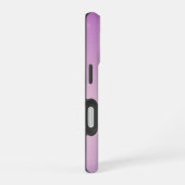 Einzigartiges Monogramm | Soft Lavendel Pink iPhone 16 Hülle (Rechte Seite)