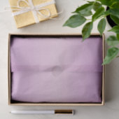 Einzigartiges Monogramm | Soft Lavendel Pink Seidenpapier (Geschenk)