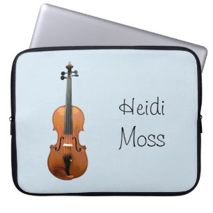 Einzigartiges Monogramm Violinorchester Laptopschutzhülle