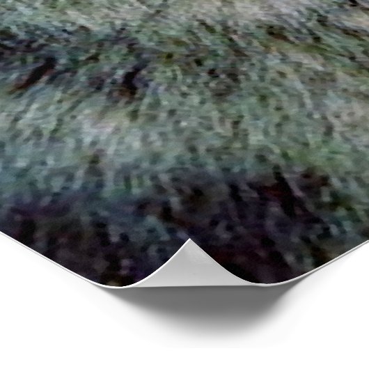 Einzigartiges Motivierend Freedom Wolf Poster (Ecke)