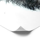 Einzigartiges Motivierend Freedom Wolf Poster (Ecke)