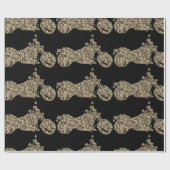 Einzigartiges Motorradverpackungspapier Geschenkpapier (Flach)