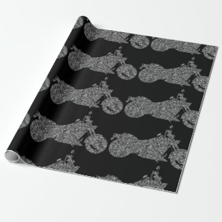 Einzigartiges Motorradverpackungspapier Geschenkpapier
