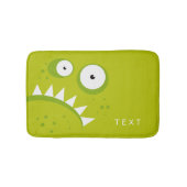 Einzigartiges mürrisches verärgertes lustiges badematte (Vorderseite)