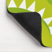 Einzigartiges mürrisches verärgertes lustiges mousepad (Ecke)