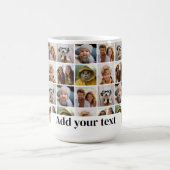 Einzigartiges Muster 6 für Fotomaterial mit Textbl Kaffeetasse (Mittel)