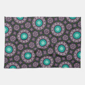Einzigartiges Muster Abstrakt Geschirrtuch (Horizontal)