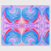 Einzigartiges Muster-Abstraktes Wrapping-Papier Geschenkpapier (Flach)