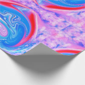 Einzigartiges Muster-Abstraktes Wrapping-Papier Geschenkpapier (Ecke)