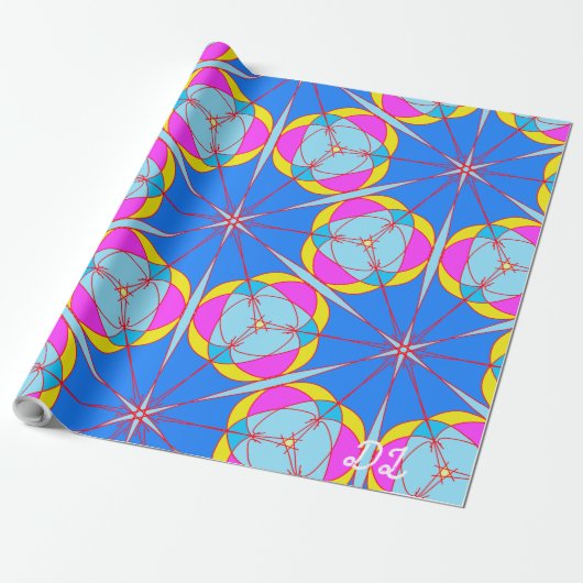 Einzigartiges Muster-Abstraktes Wrapping-Papier Geschenkpapier (Ungerollt)