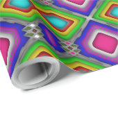 Einzigartiges Muster-Abstraktes Wrapping-Papier Geschenkpapier (Rolleneckpunkt)