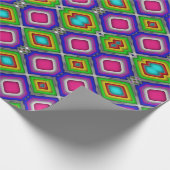 Einzigartiges Muster-Abstraktes Wrapping-Papier Geschenkpapier (Ecke)