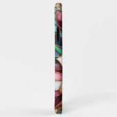 Einzigartiges Muster aus geblümtem Glas Case-Mate iPhone Hülle (Hinten/Rechts)