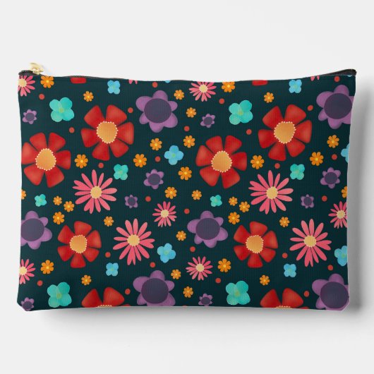 Einzigartiges Muster Fun Custom Accessory Bag Zubehörtasche (Vorderseite)