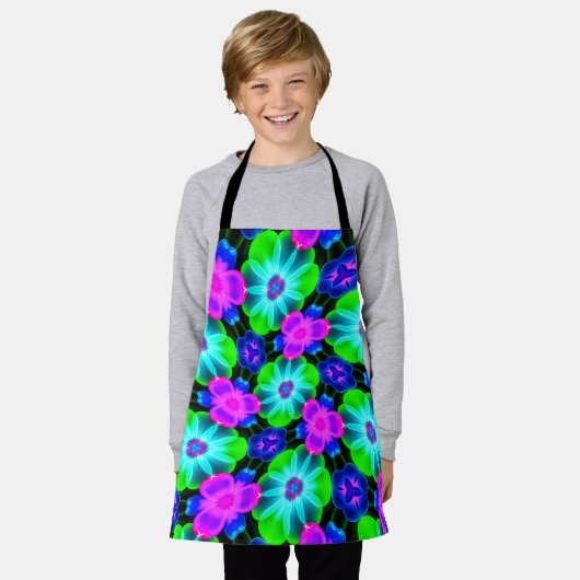 Einzigartiges Muster für Blume Schürze (Getragen)