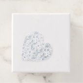 Einzigartiges Muster für Herz und Blume - Tag (Mit Box)