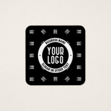 Einzigartiges Muster für moderne Logos | Schwarz