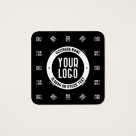 Einzigartiges Muster für moderne Logos | Schwarz