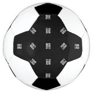 Einzigartiges Muster für moderne Logos   Schwarz Fußball