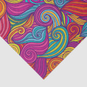 Einzigartiges Muster für Wirbel mit schroffen Stre Seidenpapier (Ausschnitt)