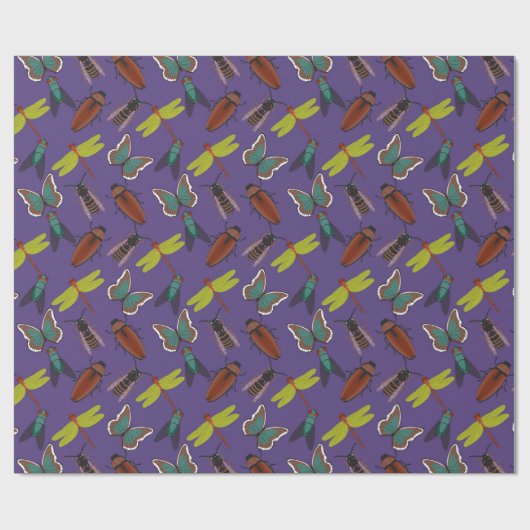 Einzigartiges Muster Geschenkpapier (Flach)