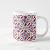 Einzigartiges Muster Jumbo-Tasse (Rechts)