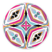 Einzigartiges Muster Keramikknauf (Vorderseite)