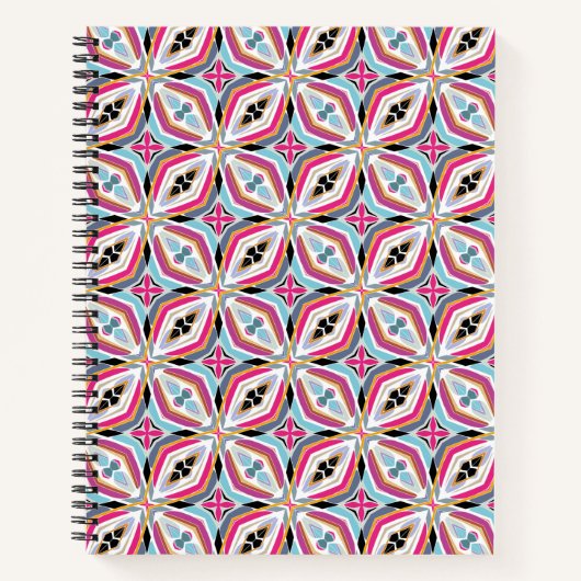 Einzigartiges Muster Notizbuch (Vorderseite)