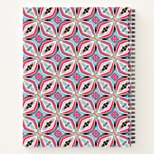 Einzigartiges Muster Notizbuch (Rückseite)