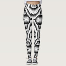 Einzigartiges Muster "Ratti_Creative_Arts"-Legging