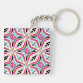Einzigartiges Muster Schlüsselanhänger (Rückseite)