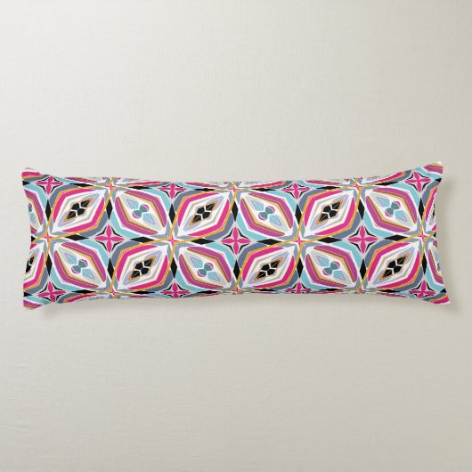 Einzigartiges Muster Seitenschläferkissen (Rückseite)