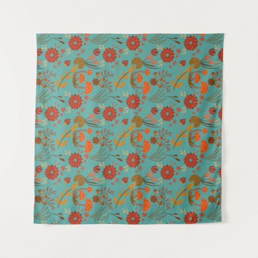 Einzigartiges Muster Wandteppich (Vorderseite (Horizontal))