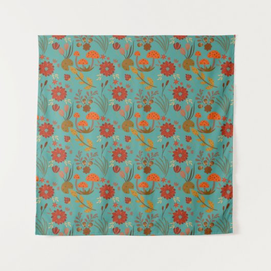 Einzigartiges Muster Wandteppich (Vorderseite)