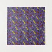Einzigartiges Muster Wandteppich (Vorderseite (Horizontal))