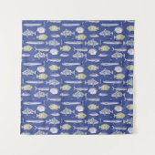 Einzigartiges Muster Wandteppich (Vorderseite)