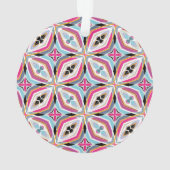 Einzigartiges Musterdesign Ornament (Rückseite)